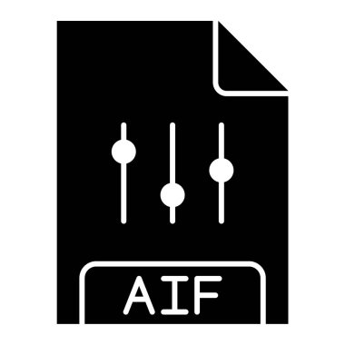 dosya biçimi simgesi, vektör illüstrasyonu