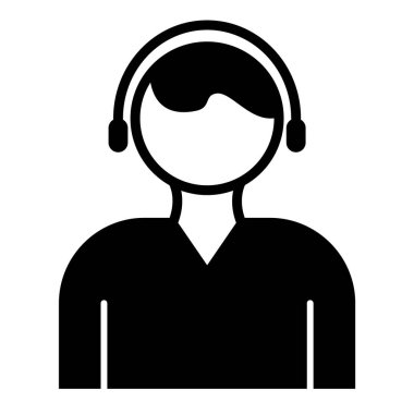 avatar. Web simgesi basit tasarım