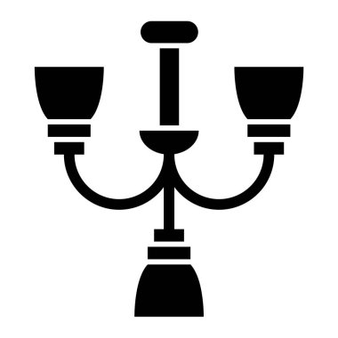 Avize. Web simgesi basit illüstrasyon