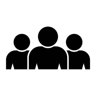 insanlar simge vektör illüstrasyonu