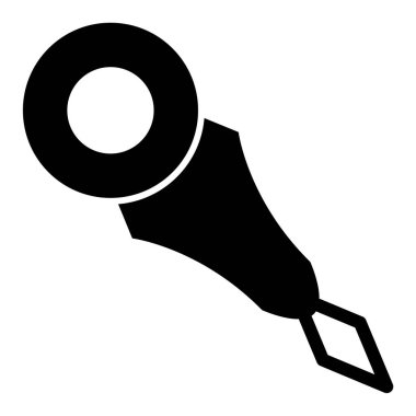 İngiliz anahtarı. Web simgesi basit illüstrasyon