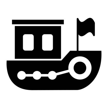 araba simgesi vektör illüstrasyonu