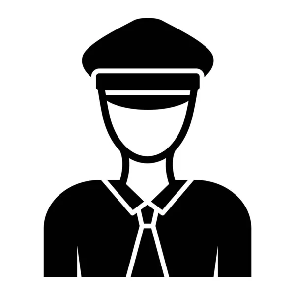 Man Hat Simple Vector Illustration —  Vetores de Stock