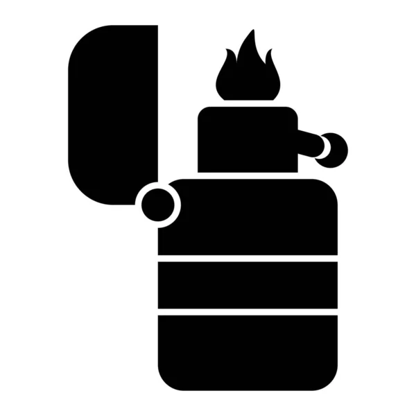 Gas Burner Icon Vector Illustration — Stock Vector