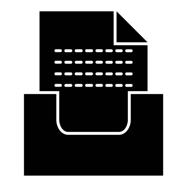 File Folder Simple Vector Design — Vettoriale Stock