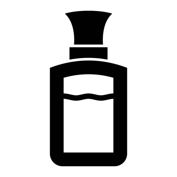 Icono Botella Perfume Ilustración Simple Los Iconos Vectores Pincel Pulverizador — Vector de stock