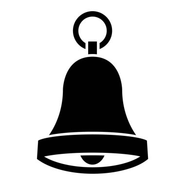 Zil. Web simgesi basit illüstrasyon