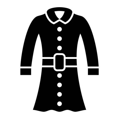 Kıyafetler. Web simgesi basit illüstrasyon