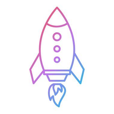 İzole edilmiş bir düz dizayn üzerindeki boşluk simgesi