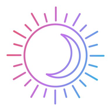 İzole edilmiş bir düz dizayn üzerindeki boşluk simgesi