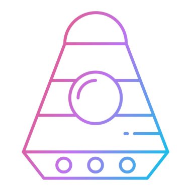 Vektör illüstrasyonu, simge ögesi arkaplanı