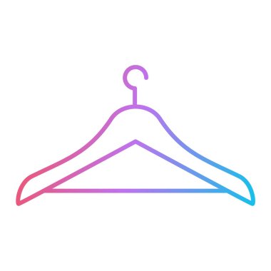 askı simgesi vektör illüstrasyonu