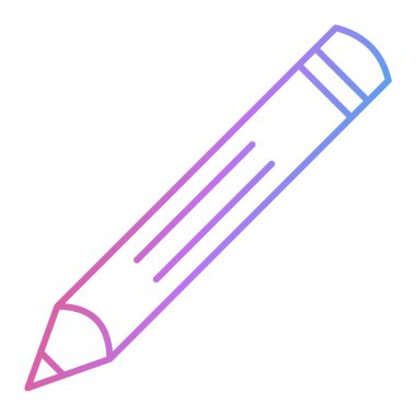 kalem simgesi vektör illüstrasyonu