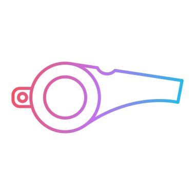 ıslık simgesi vektör illüstrasyonu