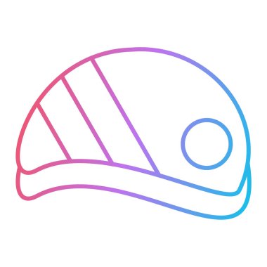 Modern b 'nin vektör illüstrasyonu eksik simgesi