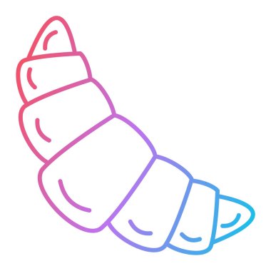 Bebek çantasının çizgi çizimi