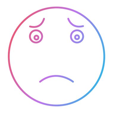 yüz maskesi ikon vektör illüstrasyon tasarımı