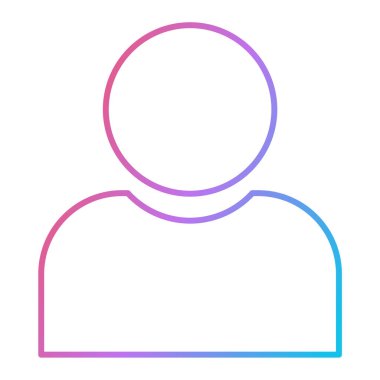 man simgesi vektör illüstrasyonu