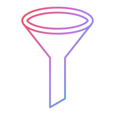 Simge vektör çizim huni