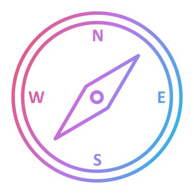 Pusula simgesi vektör resimlemesi