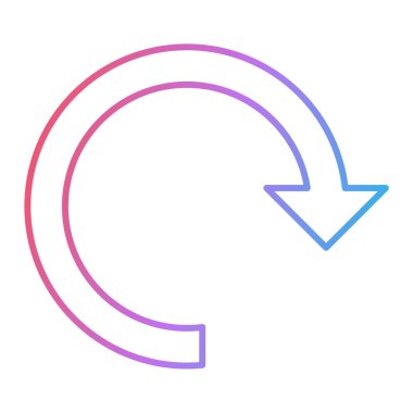 ok simgesinin vektör illüstrasyonu