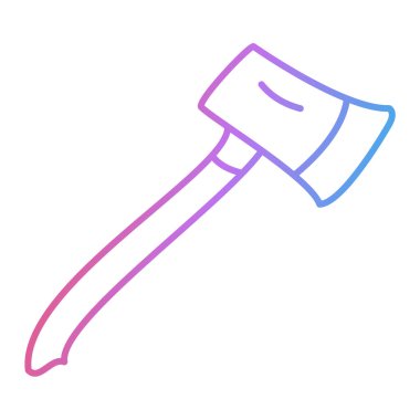 Bahçe aracı simgesinin vektör illüstrasyonu