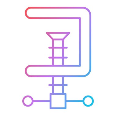 seo modern simgesinin vektör illüstrasyonu