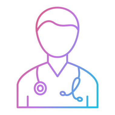 Doktor Simge vektör illüstrasyonu