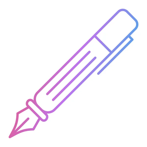 Pen Icon Vector Illustration — Stock Vector