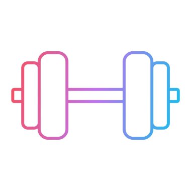 dambıl simgesi vektör illüstrasyonu