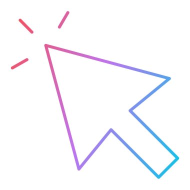 imleç simgesi vektör illüstrasyonu