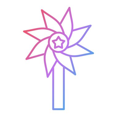 çiçek vektör illüstrasyonu