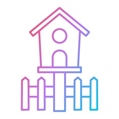 ev vektörü simgesi modern basit illüstrasyon