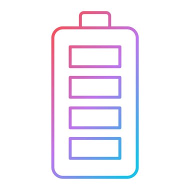 pil yükleme vektör çizimi