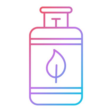 mor vektör ince çizgi simgesi