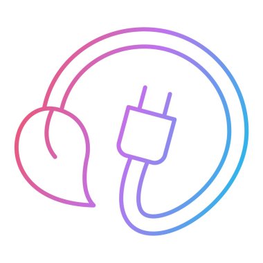 Tak vektör ince çizgi simgesi