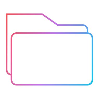 Modern dizin simgesinin vektör illüstrasyonu