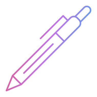 kalem simgesi vektör illüstrasyonu