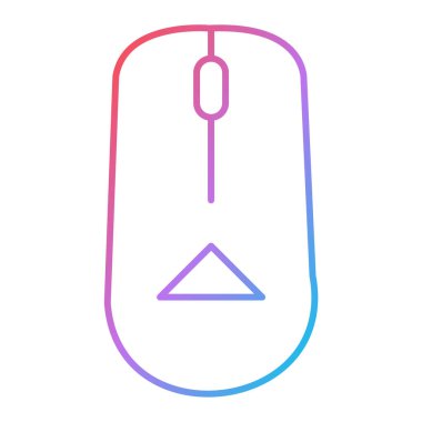 Bir bilgisayar fare simgesinin gösterimi