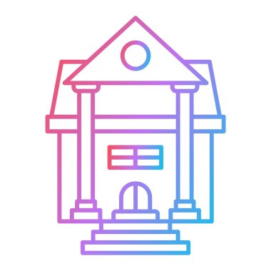 Yapı simgesinin vektör illüstrasyonu