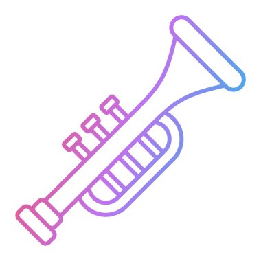 müzik enstrümanı ikon vektör illüstrasyon tasarımı