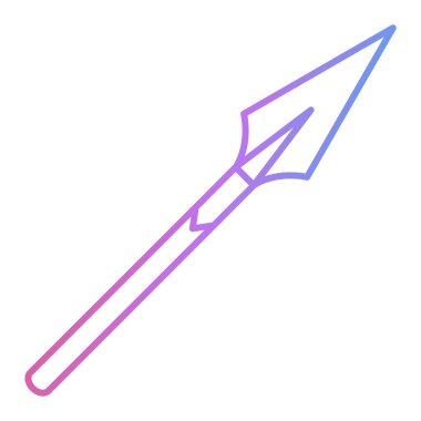 roket ikonu vektör illüstrasyonu