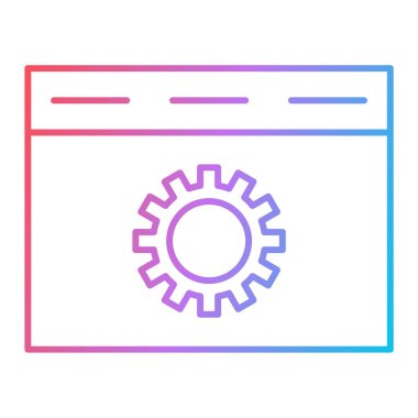 Simge vektör illüstrasyonu ayarlanıyor