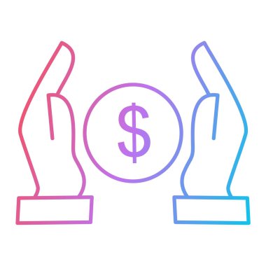 Dolar işareti vektör illüstrasyonuName