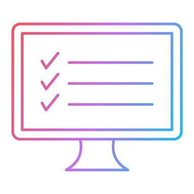 Web sayfası vektör simgesi