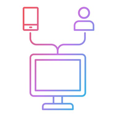 ağ paylaşım simgesi çizimi