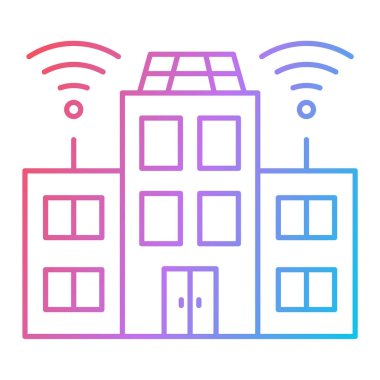 Kablosuz ağ sistemi. Basit resimleme