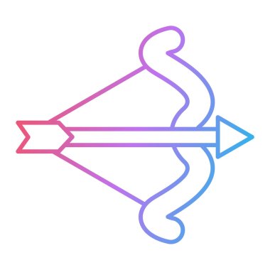 ok simgesinin vektör illüstrasyonu