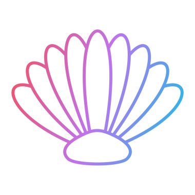 Kabuk simge vektör çizim