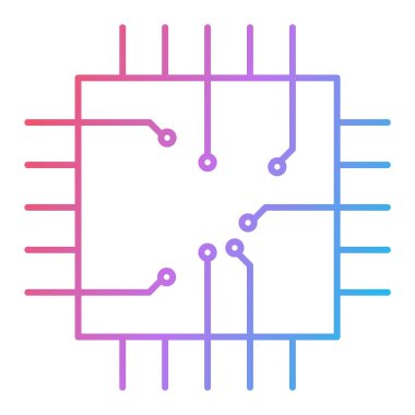 seo modern simgesinin vektör illüstrasyonu